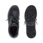 PERF Turbo-X High Ankle Safety Shoes for Men | Steel Toe Cap | Anti-Puncture | Breathable Leather | Oil Resistant | Lightweight Industrial High Ankle Work Shoes - Image 2
