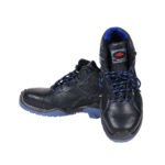 PERF Tornado High Ankle Safety Shoes for Men | Fiber Glass Toe Cap | Anti-Puncture | Water Repellent Leather | Electrical Resistant | Industrial High Ankle Work Shoes - Image 4
