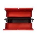PERF Heavy-Duty Tool Box - Metallic Frame, Painted Finish, 3 Compartments, 17x8x6 Inch - Sturdy & Spacious Storage Organizer - Image 4