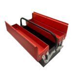 PERF Heavy-Duty Tool Box - Metallic Frame, Painted Finish, 3 Compartments, 17x8x6 Inch - Sturdy & Spacious Storage Organizer - Image 5