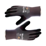 ATG MaxiDry® 56-424 Oil Repellent Gloves - Palm Coated, Ultra-Thin, Flexible, Comfortable, Silicone-Free, EN Certified -12 PAIR PER BOX - Image 3