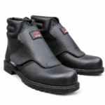 Heat Weld Men's S1 HRO Welding Safety Shoes – Steel Toe Cap Leather Boots with Heat Resistant Sole, Velcro Lace - Image 5