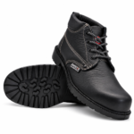 Heat X Men's S1 HRO SRC Safety Boots – Steel Toe Cap Leather Boots with Anti-Static, Oil & Acid Resistant Rubber Sole - Image 2