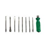 PERF Screwdriver Set with Magnetic Tips, Transparent Handle, Spring Steel Blade, Neon Bulb Tester SETS 8 PCS - Image 4
