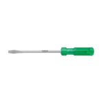PERF Slotted Flat Tip Screwdriver | Carbon Steel Blade | Transparent Handle | Plated Finish Blade (200mm) - Image 2