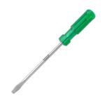 PERF Slotted Flat Tip Screwdriver | Carbon Steel Blade | Transparent Handle | Plated Finish Blade (200mm) - Image 3