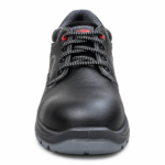 PERF Zest Lite Plus Men's S1 Lightweight Safety Shoes – Steel Toe Cap Leather Shoes with Antibacterial Lining, Breathable Comfort & PU Sole for Industrial & Daily Work Use - Image 3