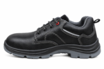 PERF Zest Lite Plus Men's S1 Lightweight Safety Shoes – Steel Toe Cap Leather Shoes with Antibacterial Lining, Breathable Comfort & PU Sole for Industrial & Daily Work Use - Image 4