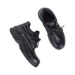 PERF Turbo-X High Ankle Safety Shoes for Men | Steel Toe Cap | Anti-Puncture | Breathable Leather | Oil Resistant | Lightweight Industrial High Ankle Work Shoes - Image 7