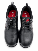 PERF Spider S1 Safety Shoes for Men | Buff Tango Leather | 200J Steel Toe Cap | Anti-Perforation Midsole | Oil & Acid Resistant PU Sole | is 15298:2016 Certified | SRC Slip-Resistant - Image 5