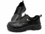 PERF Spider S1 Safety Shoes for Men | Buff Tango Leather | 200J Steel Toe Cap | Anti-Perforation Midsole | Oil & Acid Resistant PU Sole | is 15298:2016 Certified | SRC Slip-Resistant - Image 2